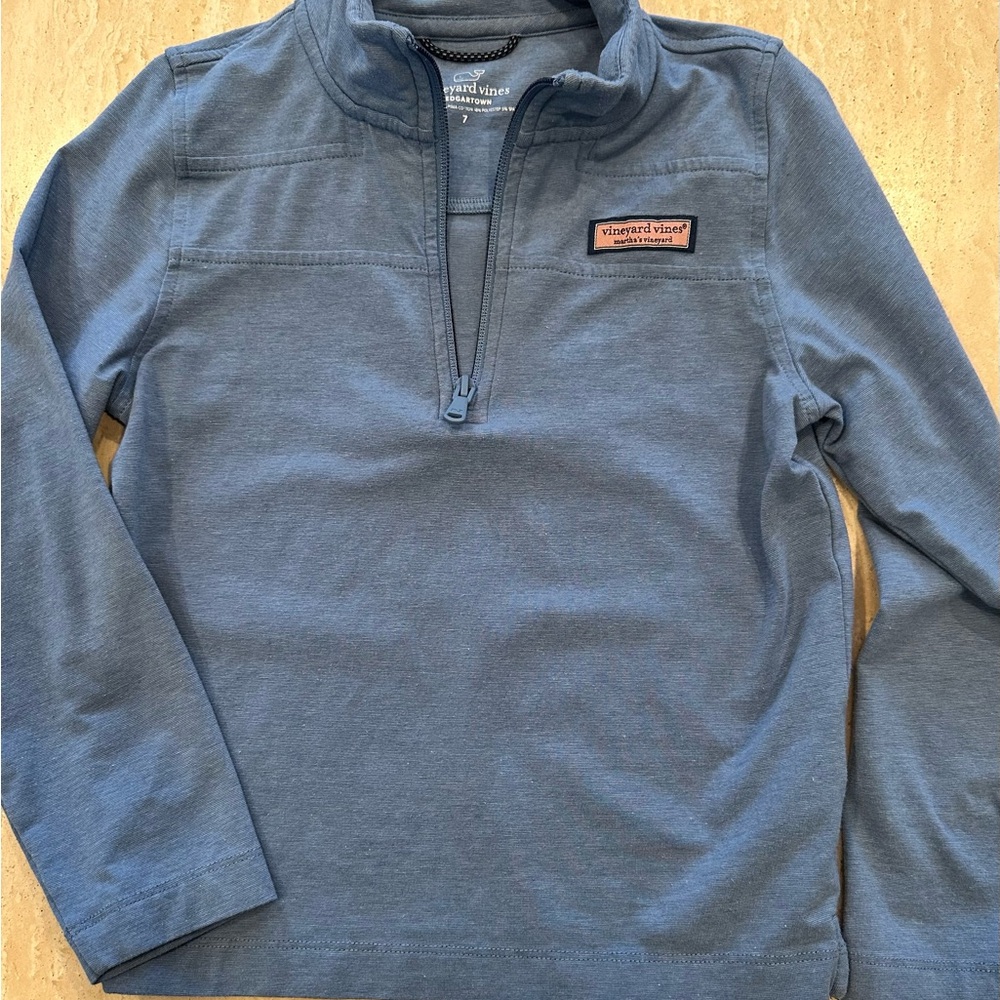 Vineyard Vines Blue Zip-Up Hoodie